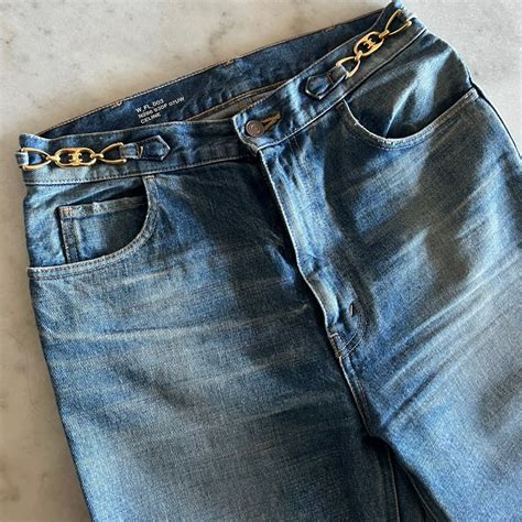 celine jeans with gold chain|celine jane jeans 24s.